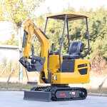 Mini Excavator Manufacturer - 1 Ton High Power Motor PLC