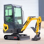 Mini Excavator Supplier - 1.2 Ton Kubota Engine with Attachments