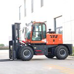 Rough Terrain Forklift Manufacturer - 3.5 Ton CE ISO All-Terrain