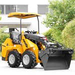 Skid Steer Loader Supplier - 4 in 1 Bucket Track Loaders for Sale