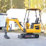 Mini Excavator Manufacturer - 1 Ton High Power Motor PLC