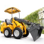 Skid Steer Loader Factory - Cheap 4 in 1 Bucket Track Loader