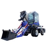 Self Loading Mixer Truck Manufacturer - Automatic Feeding Howo Truck