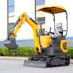 Electric Mini Excavator Supplier - 1.2 Ton Crawler Bagger High Efficiency