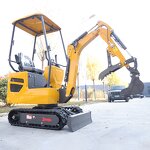 Mini Excavator Manufacturer - 1 Ton High Power Motor PLC