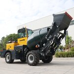 Self Loading Mixer Truck Factory - Diesel Small Mobile Mixer