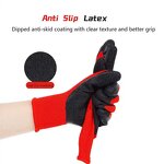Safety Gloves Manufacturer - Free Sample Latex Anti-Abrasion Slip-Resistant