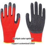 Industrial Gloves Manufacturer - Hot Sale Anti-Slip Wrinkle Latex Work Gloves