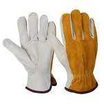 Leather Gloves Manufacturer - Cowhide Anti-Cut Anti-Slip Protective Gloves