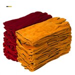 Welding Gloves Manufacturer - Men's Cowhide Leather Heat Resistant Gloves