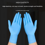 Examination Gloves Manufacturer - Blue Black Nitrile Powder Free Gloves