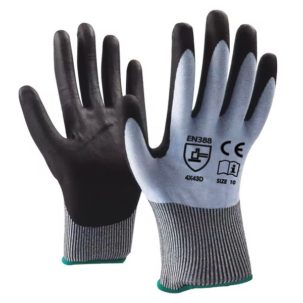 HPPE Gloves Manufacturer - Level 5 Anti-Slip Cut Resistant Protective