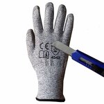 Work Safety Gloves Manufacturer - HPPE En388 4543 PU Coated Gloves