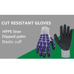 Work Gloves Manufacturer - TPR Anti Impact Cut Resistant Safety Gloves