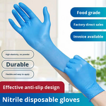 Examination Gloves Manufacturer - Blue Black Nitrile Powder Free Gloves