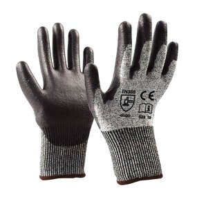 Men's Work Gloves Manufacturer - PU Coated HPPE Anti-Cut Anti-Slip