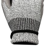 Construction Gloves Manufacturer - PU-Coated Cut Resistant Level 5 Gloves