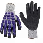 Work Gloves Manufacturer - TPR Anti Impact Cut Resistant Safety Gloves