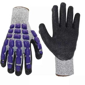 Work Gloves Manufacturer - TPR Anti Impact Cut Resistant Safety Gloves