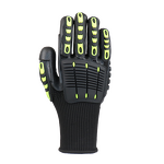Mechanic Gloves Manufacturer - TPR Anti-Cut Shock Absorption Safety Gloves
