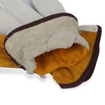 Leather Gloves Manufacturer - Men's Heavy Duty Cowhide Anti-Cut Welder Gloves