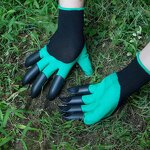 Garden Gloves Manufacturer - Household Latex Coated Claw Digging Gloves