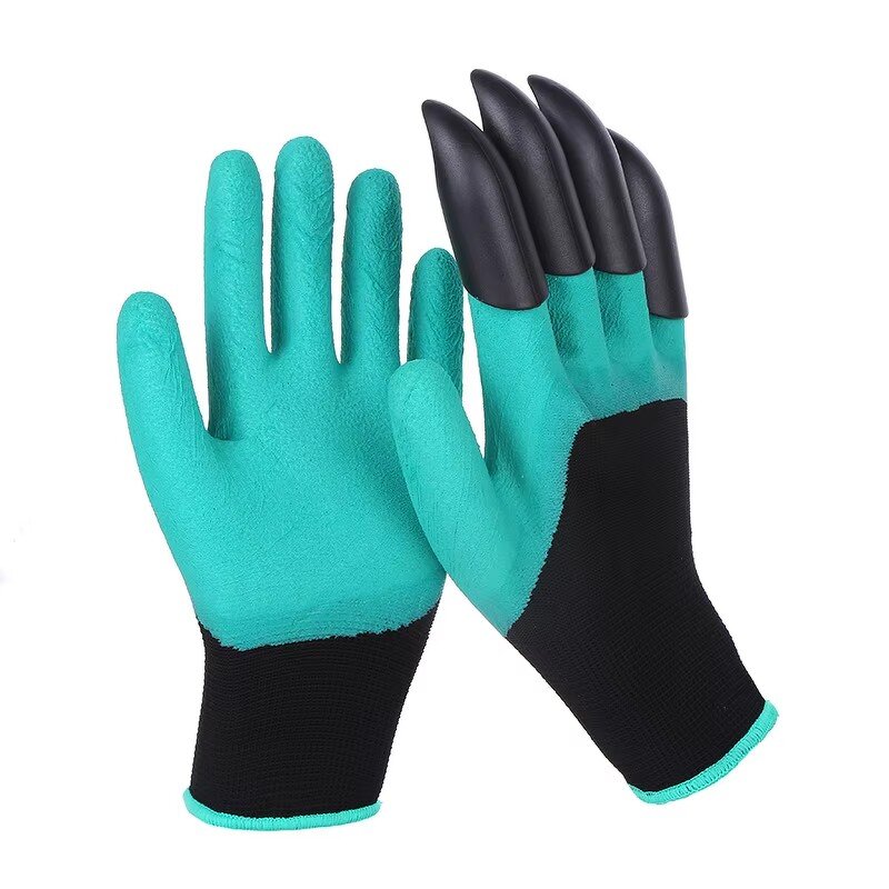 Garden Gloves Manufacturer - Household Latex Coated Claw Digging Gloves