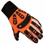 Mechanic Gloves Manufacturer - Men's High Impact Anti-Slip Safety Gloves