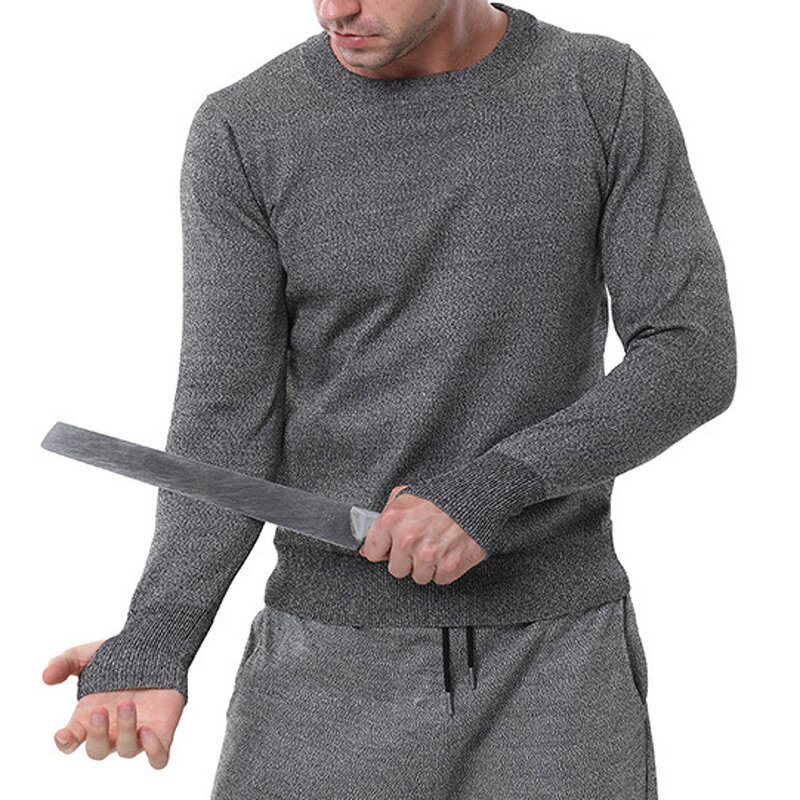 Cut Resistant Clothing Manufacturer - HPPE Knitted Breathable Protective Shirt