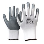 Industrial Gloves Manufacturer - Custom EN388 13G Nitrile Anti-Static Gloves
