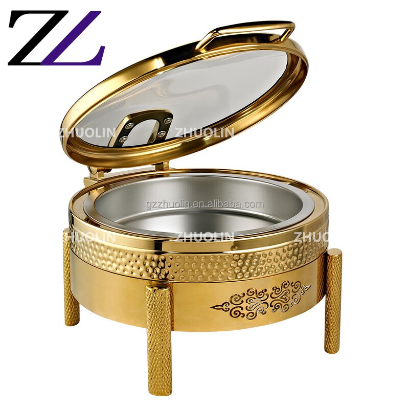 Chafing Dish Factory - 5-Star Hotel 6L Stainless Steel Glass