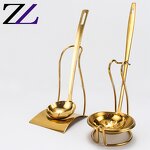 Buffet Serving Utensil Supplier - Single Big Steel Serving Spoon Holder