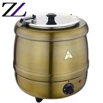Soup Warmer Pot Manufacturer - 10L Commercial Stainless Steel Buffet Pot