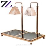 Food Warming Lamp Supplier - 220V Marble Base Carving Station Lamp