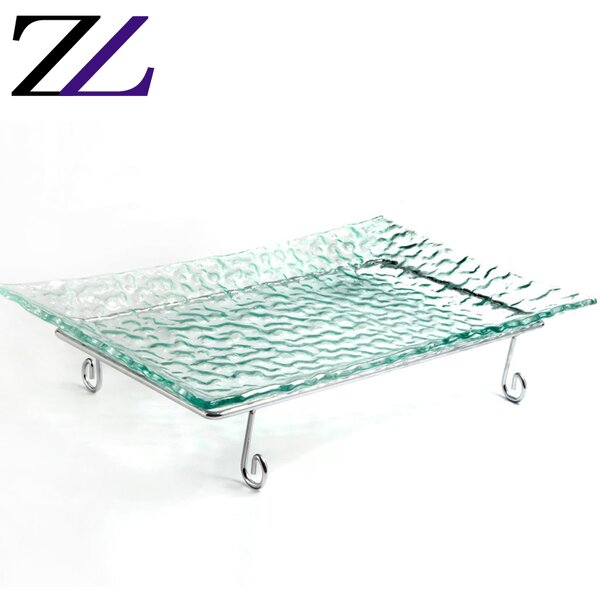 Table Plates Set Factory - Tempered Glass Modern Dining Tableware Set