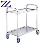 Food Trolley Supplier - Gold Liquor Wine Tea Water Bottle Service Cart