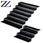 Buffet Display Stand Factory - Steel Elevation Riser Glass Platters Set
