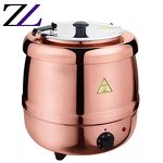 Soup Warmer Pot Manufacturer - 10L Commercial Stainless Steel Buffet Pot