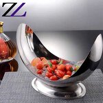 Salad Plate Supplier - Unique Mirrors Meniscus Deep Dinner Plates