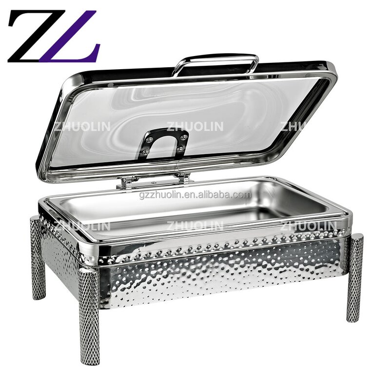 Chafing Dish Factory - Latest 9L Silver Rectangular Hotel Restaurant