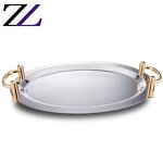 Dinnerware Set Factory - Hotel Banquet Stainless Steel Wedding Plates