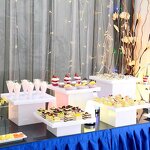 Acrylic Display Stand Factory - Mirror Cube Clear 3 Step Buffet Riser