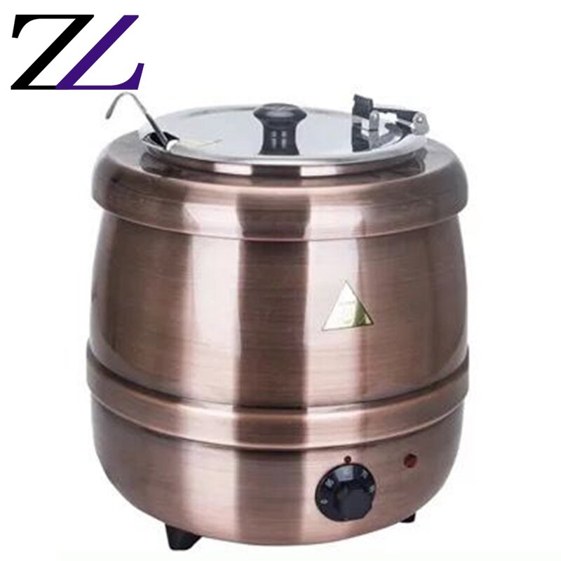 Soup Warmer Pot Manufacturer - 10L Commercial Stainless Steel Buffet Pot