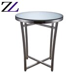 Buffet Table Supplier - Square Steel Stent Wine Table with Light