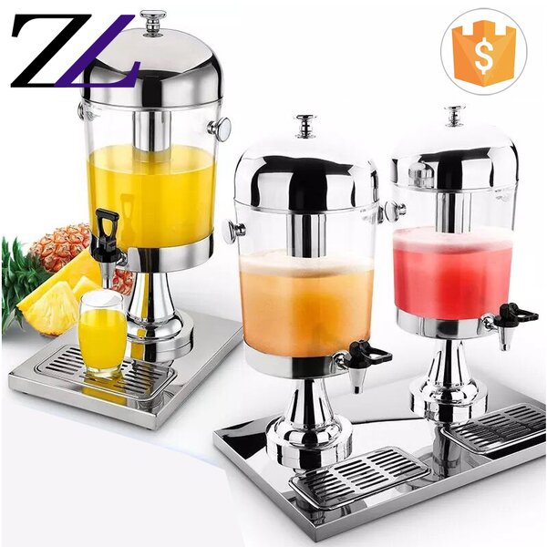 Cold Drink Dispenser Manufacturer - 8-24L Electric Double Tank Automatic