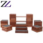 Wooden Buffet Stand Factory - Saudi Arabic 3 Tier Cake Buffet Raiser