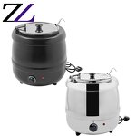 Soup Warmer Pot Supplier - Electric Insulated Rose Gold Hot Pot