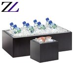 Wooden Buffet Stand Factory - 3 Tier Triangle Wooden Food Presentation