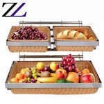 Bread Basket Holder Factory - Ratta Fermentation Snack Basket with Cover