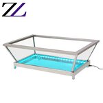 Acrylic Food Display Factory - Led Light Fruit Vegetable Seafood Stand